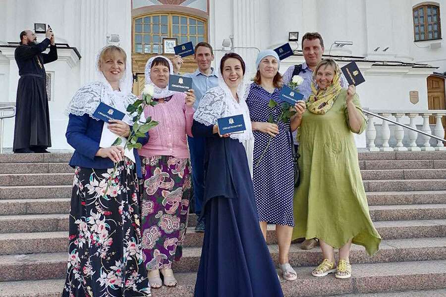 получение дипломов