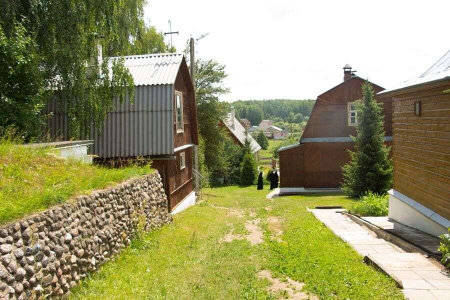 в монастыре домошаны