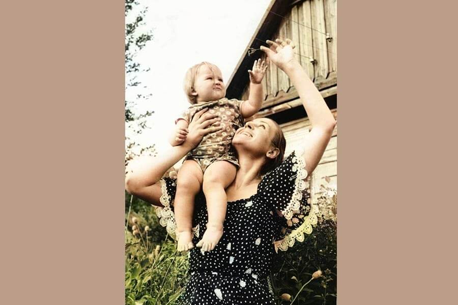 мама с ребенком