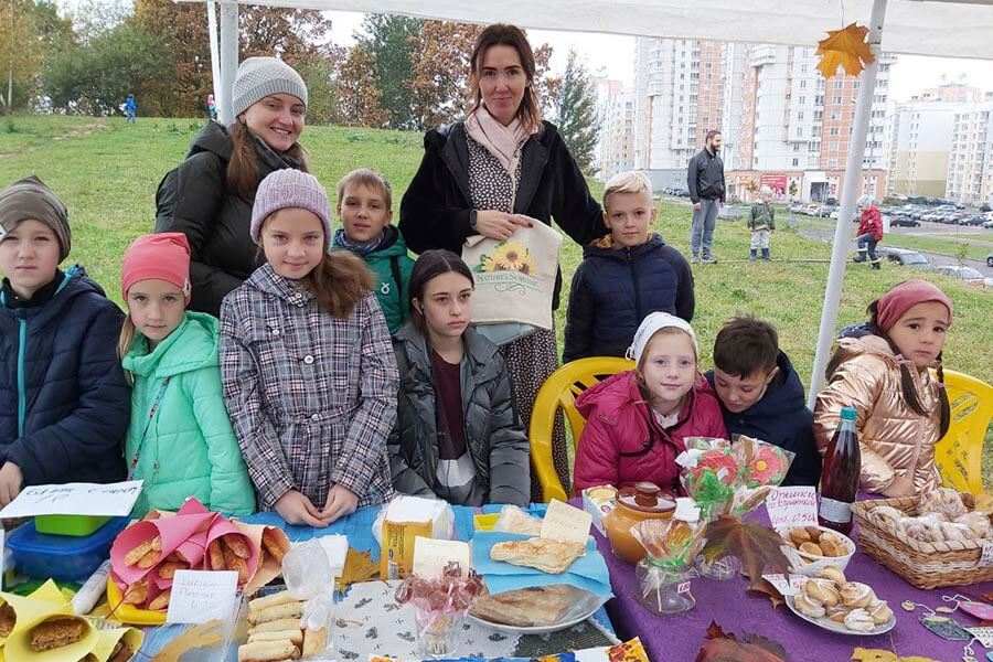 трапеза на улице