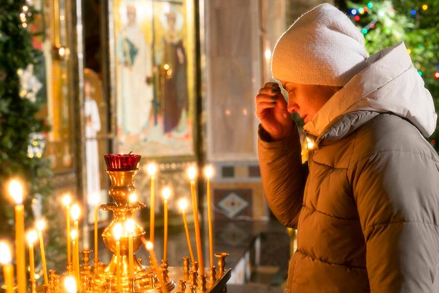 молитва в храме