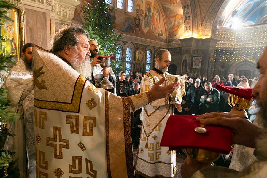 новогоднее богослуужение