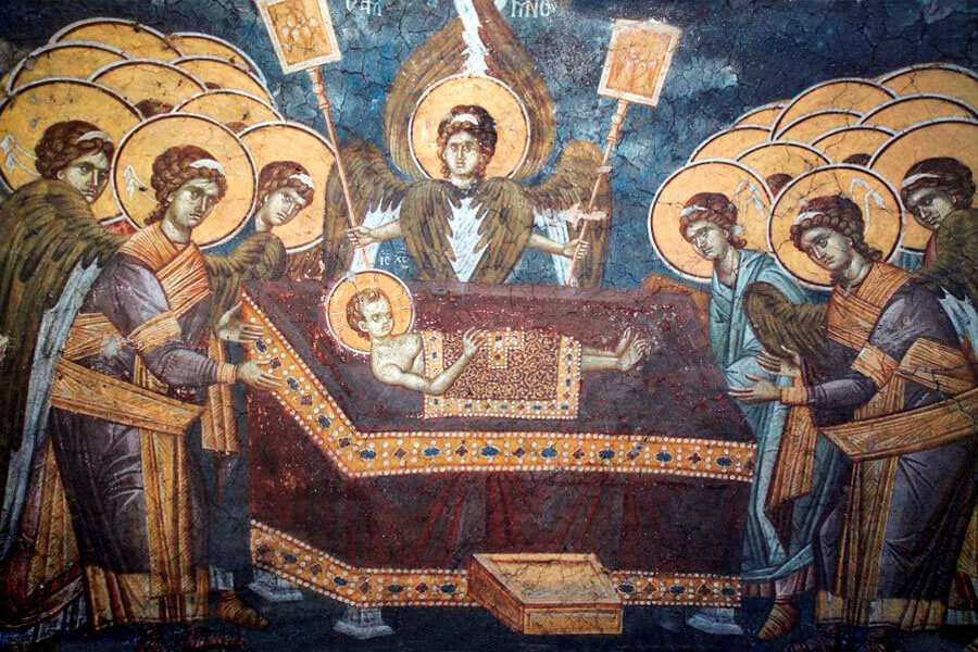 Небесная литургия Фреска 