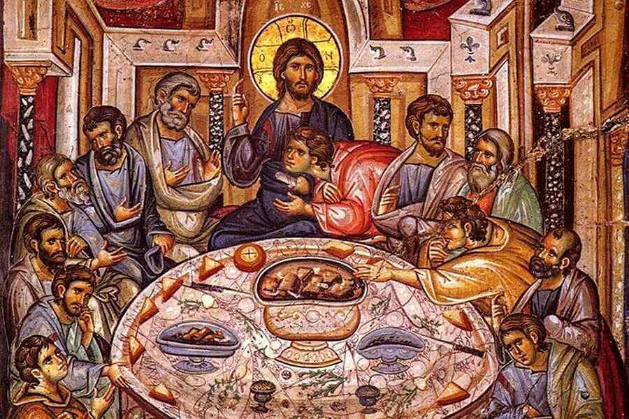 Тайная Вечеря Фреска 