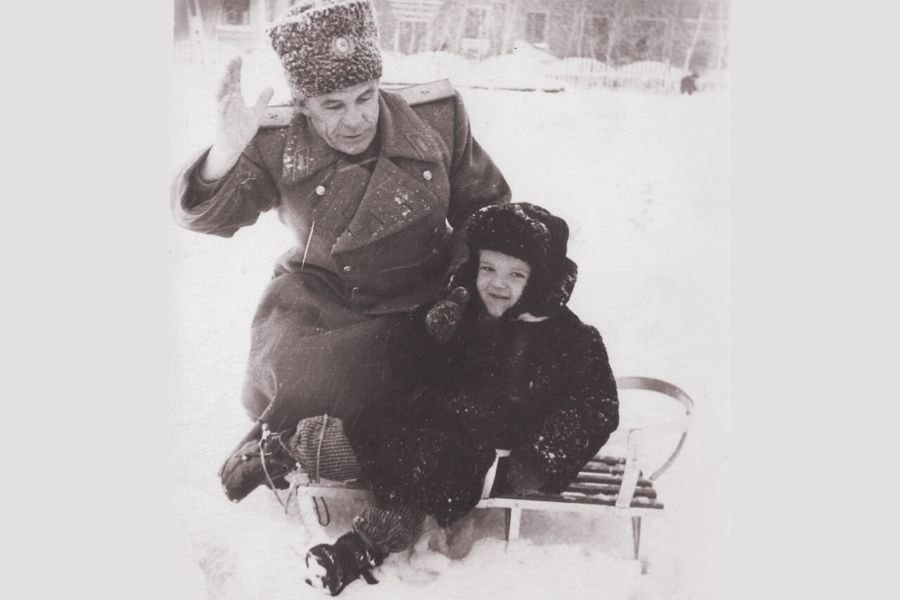 отец андрей лемешонок с отцом