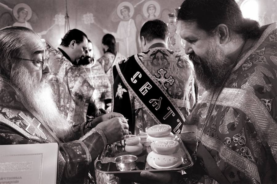 рукоположение отца Андрея Лемешонка