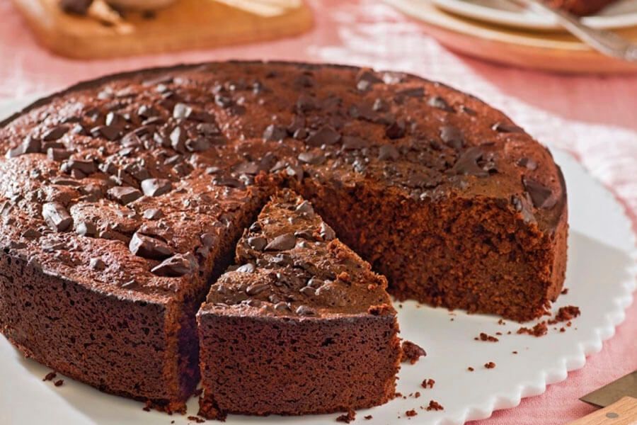 Брауни ПП-рецепт с какао и бананом рецепт