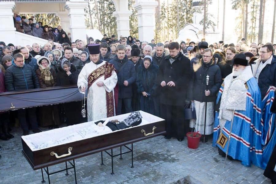 отпевание игумении валсилиссы