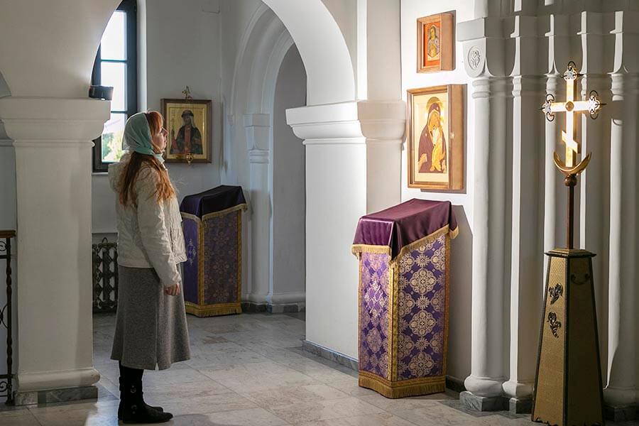 молитва в храме