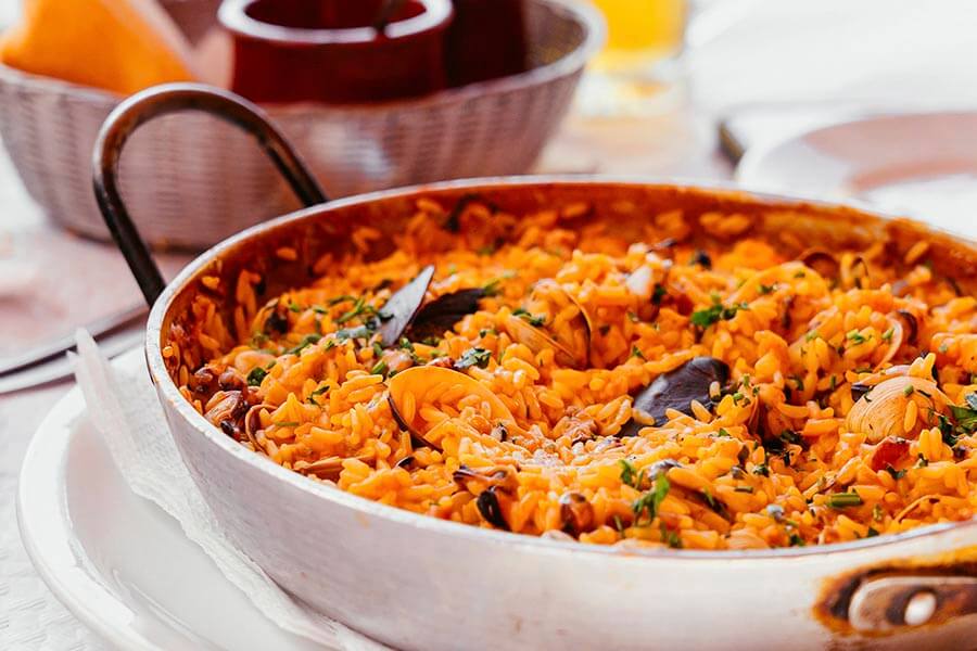 Рецепт плова с мидиями пошагово