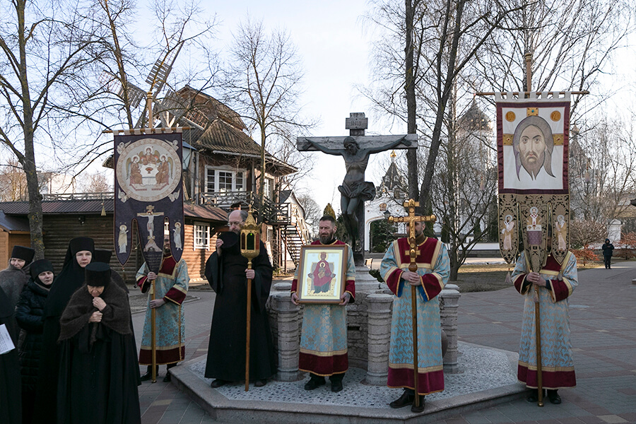 молитва на крестном ходе