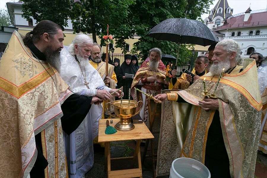 водосвятный молебен