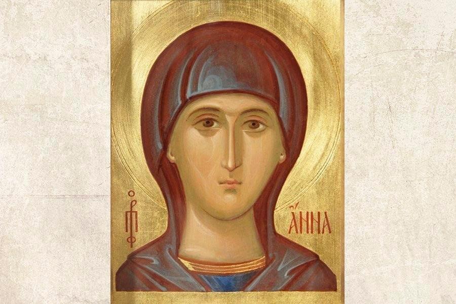 Икона святой Анны Пророчицы