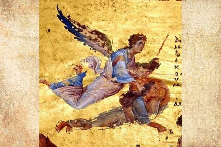 Ангел Господень восхищает святого пророка