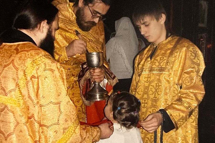 Причащение детей