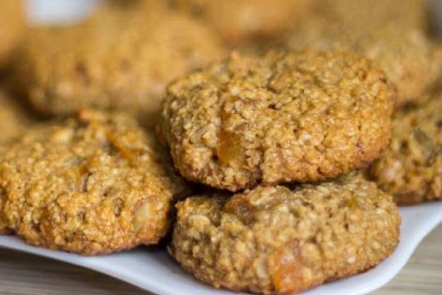 Постное печенье из овсяных хлопьев рецепт