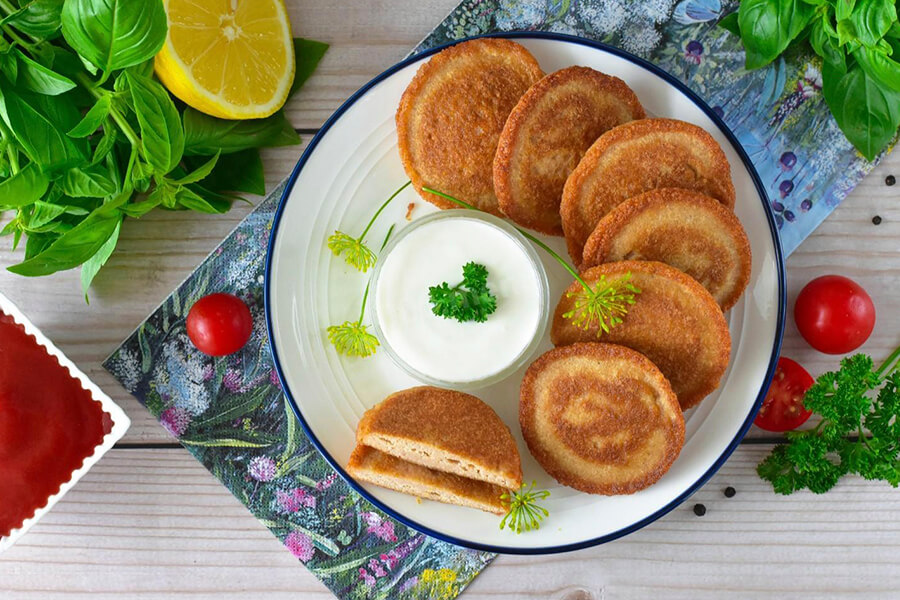 Оладьи из рыбной икры рецепт