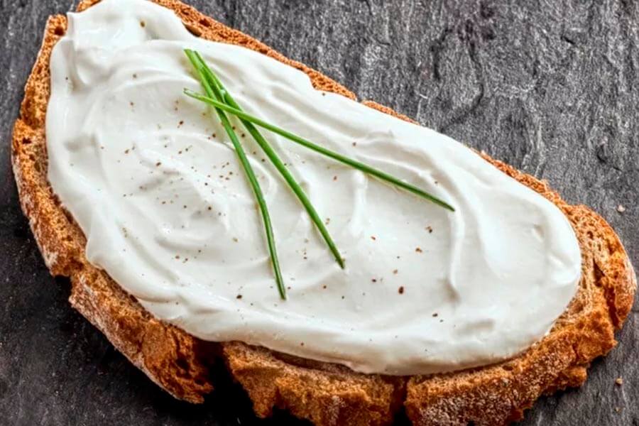 Растительный сливочный сыр фото