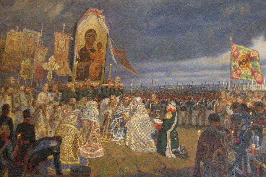 молитва перед сражением