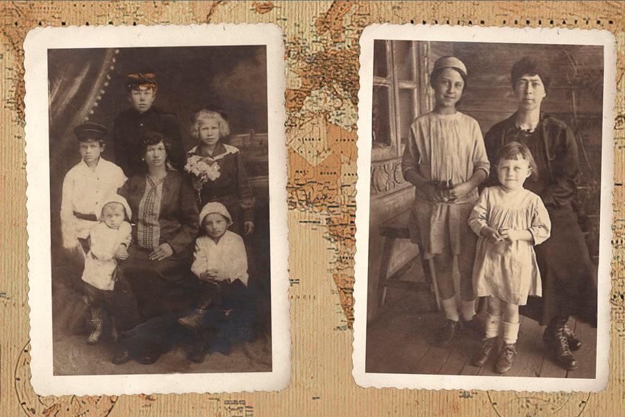 старые семейные фотографии