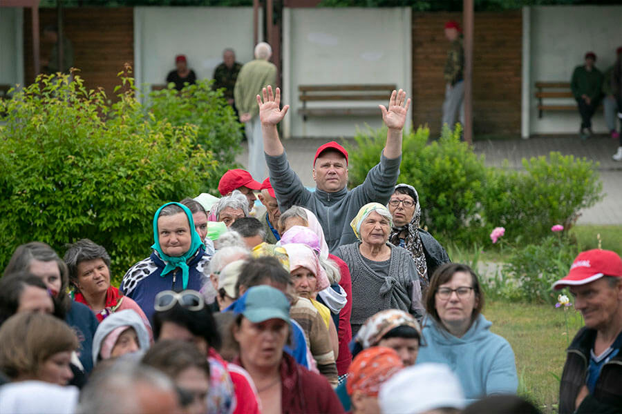 проживающие социального пансионата