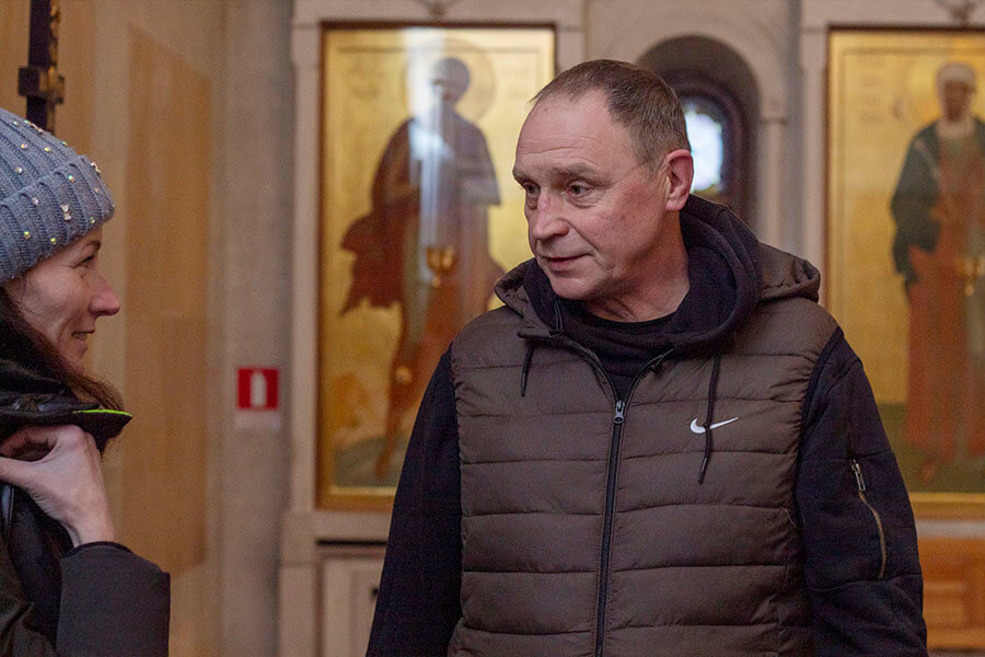 беседа в храме