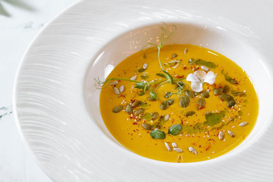 Тыквенный крем-суп с кокосовым молоком рецепт