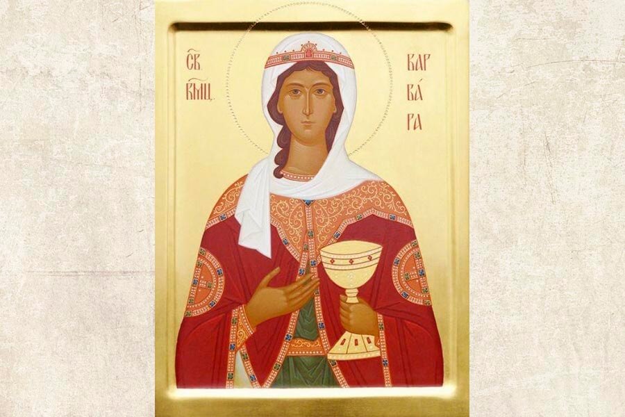 икона святой варвары 