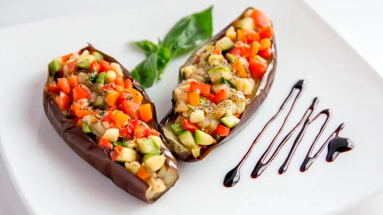 вкусные рецепты фаршированных баклажанов
