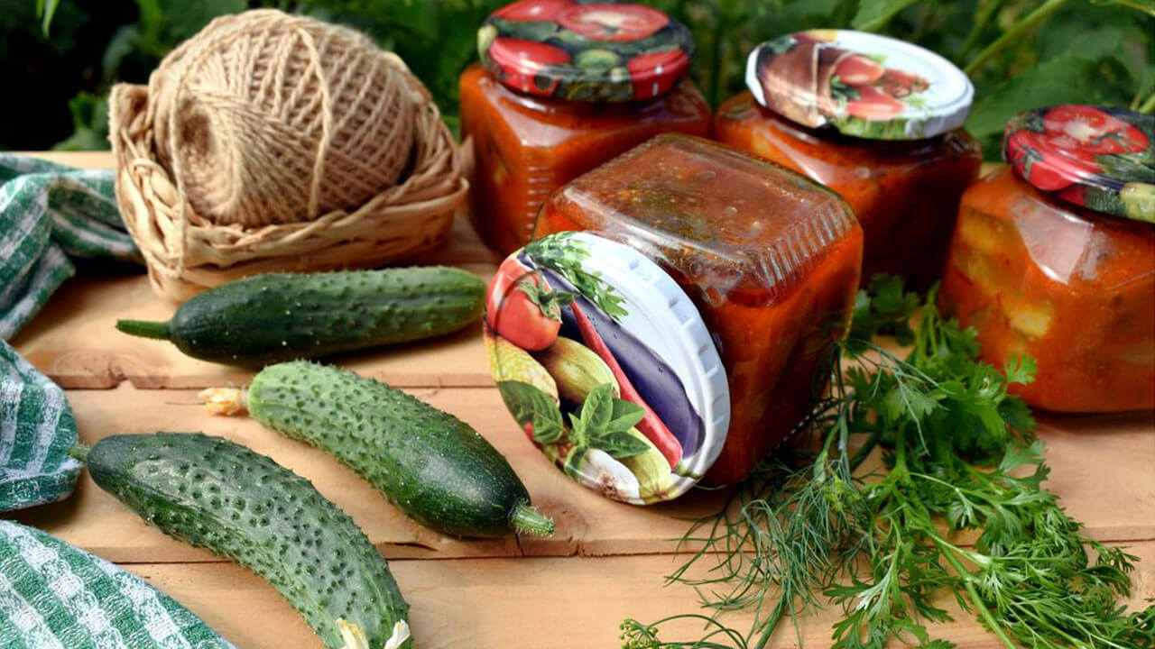 Огурцы в кетчупе на зиму