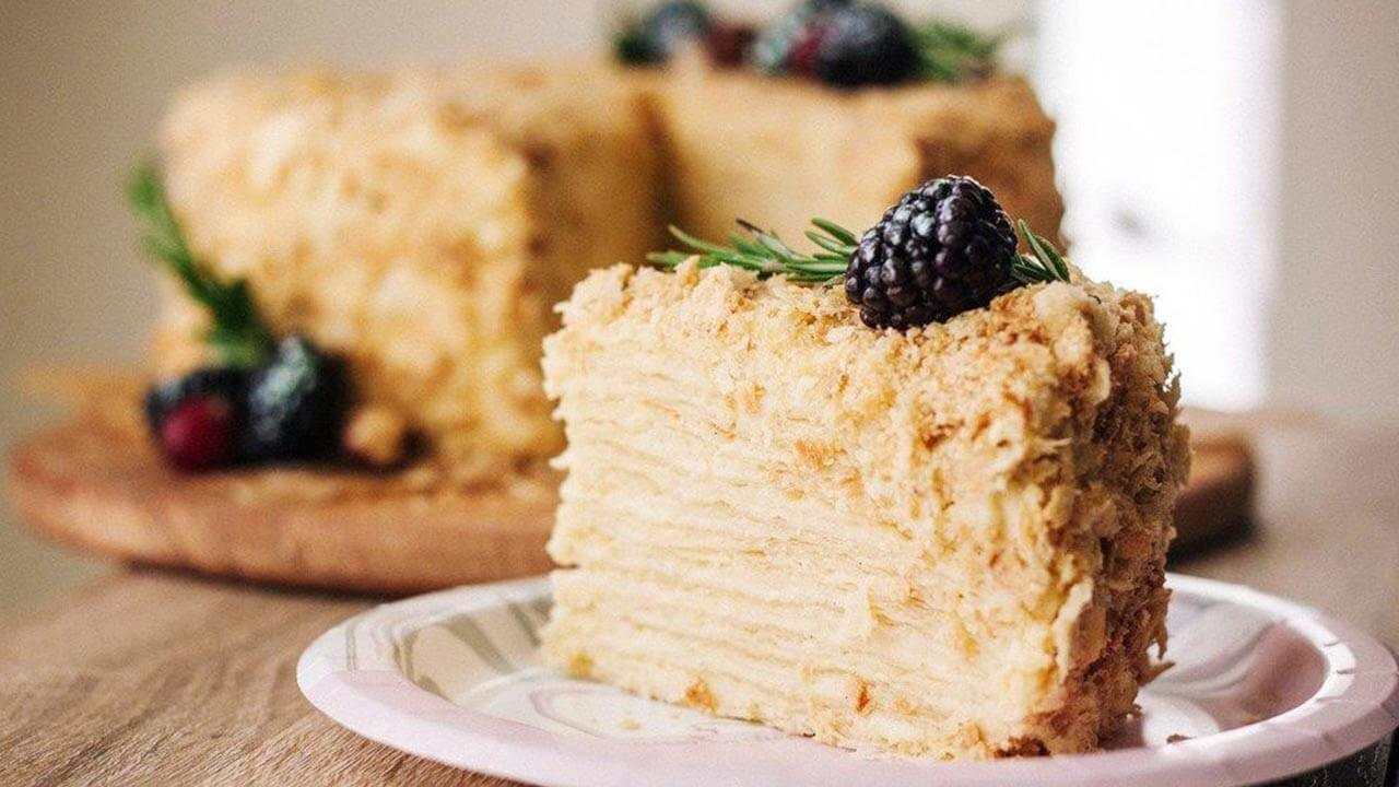 ленивый наполеон фото рецепт