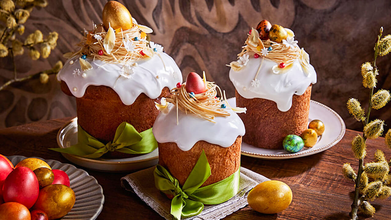 украшения куличей на Пасху