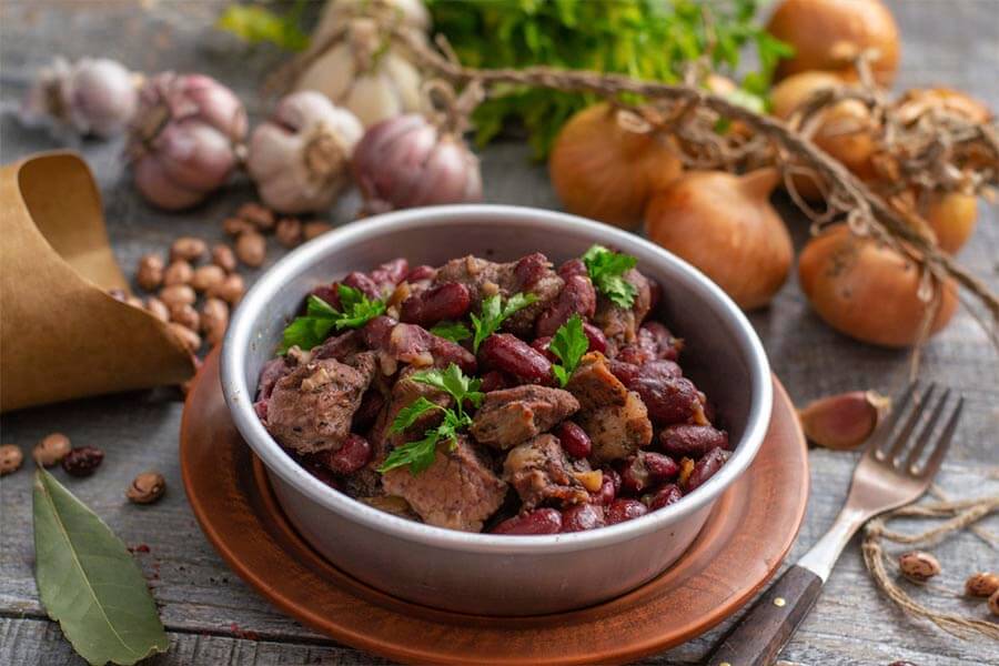 Свиное рагу в духовке рецепт