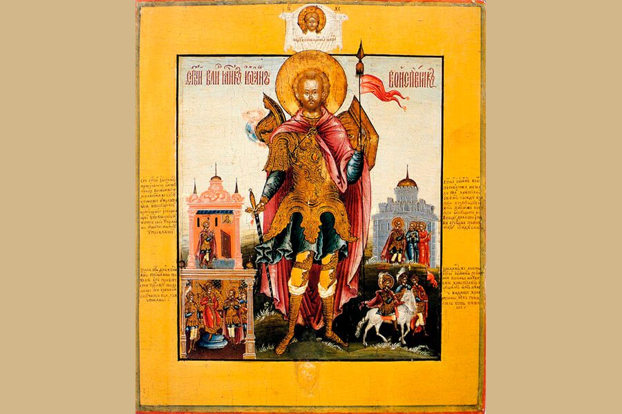 икона святого иоанна воина