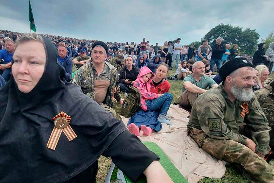 казаки на крестном ходе