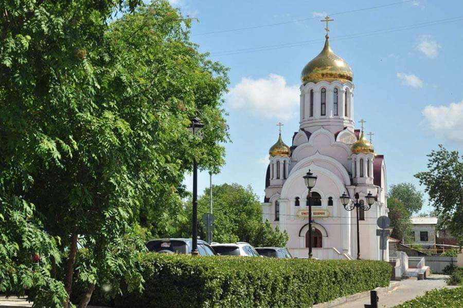 Современный храм в честь Державной иконы