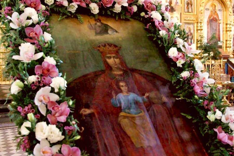 Чтимый список иконы Божией Матери Державная