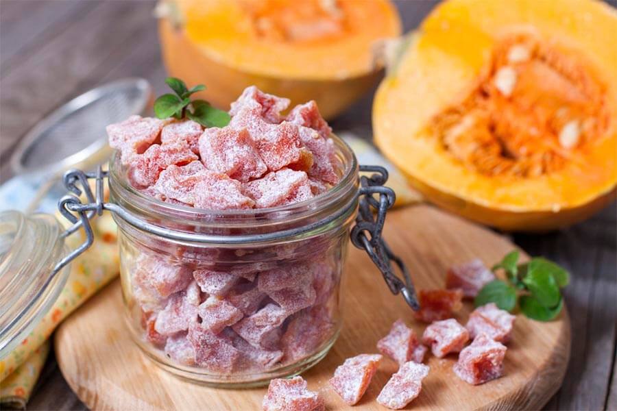 Тыквенные цукаты рецепт с фото