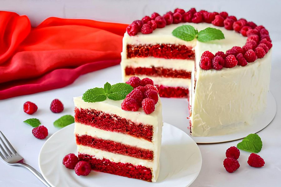 торт с кремовой прослойкой