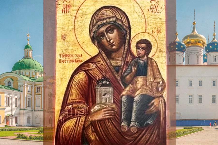 старинный список иконы Божией Матери 