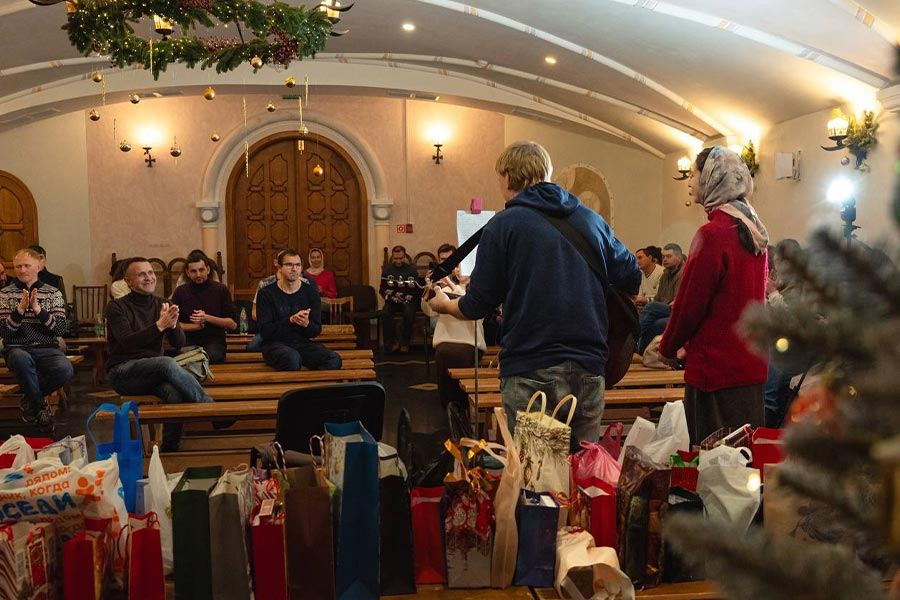 выступление в монастыре