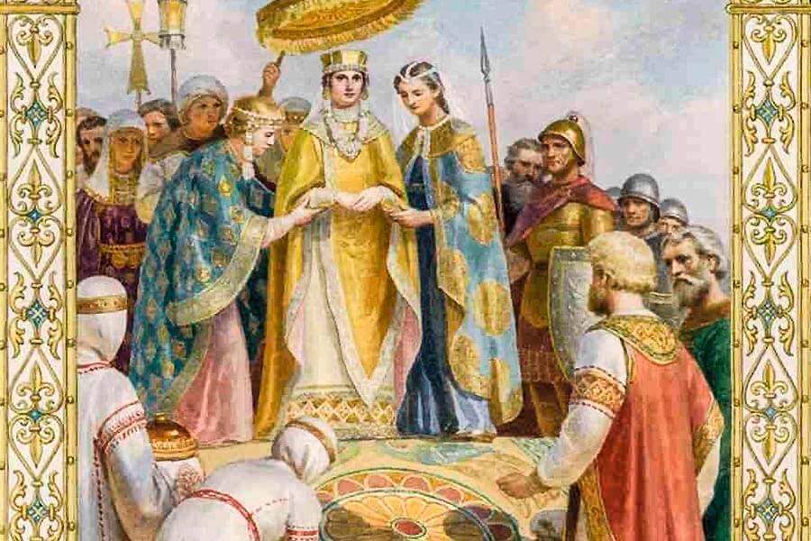 Встреча византийской принцессы Анны