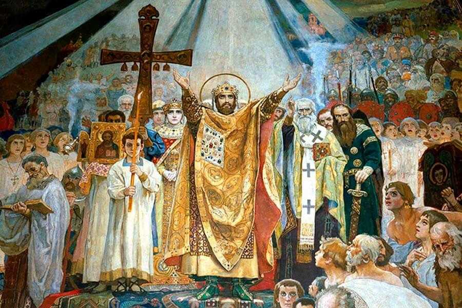 Крещение Руси Васнецов