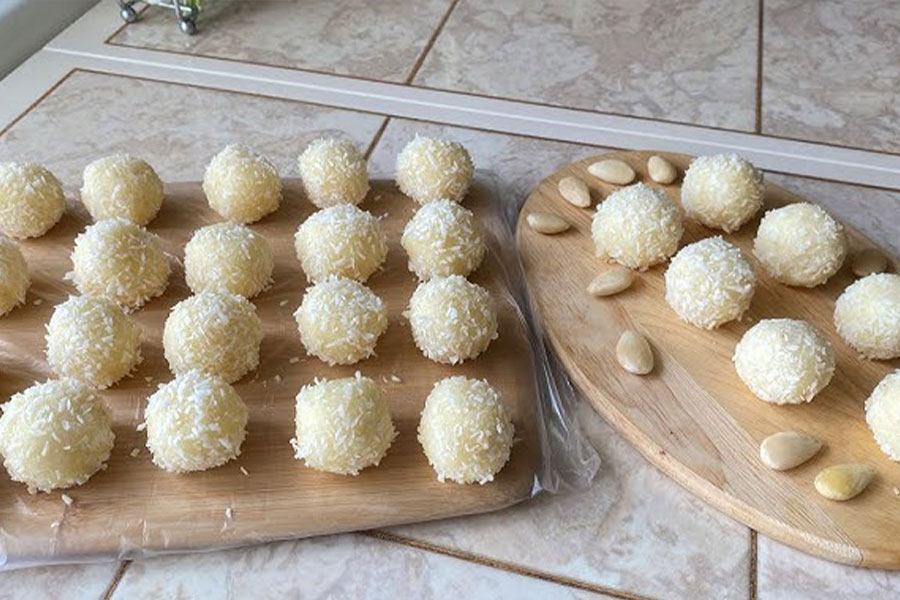 Конфеты Рафаэлло со сгущенкой рецепт с фото