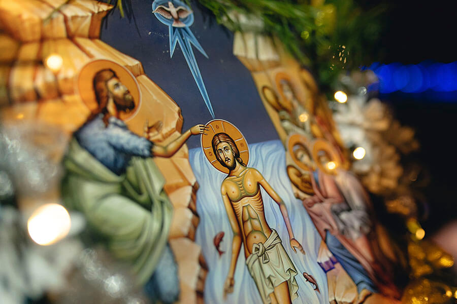 икона Богоявления