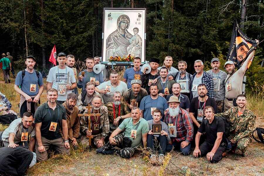 группа паломников