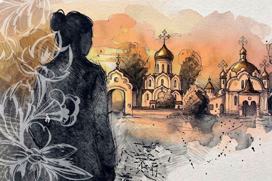 рисунок цветок