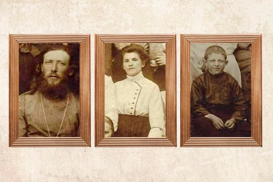фото священника и детей