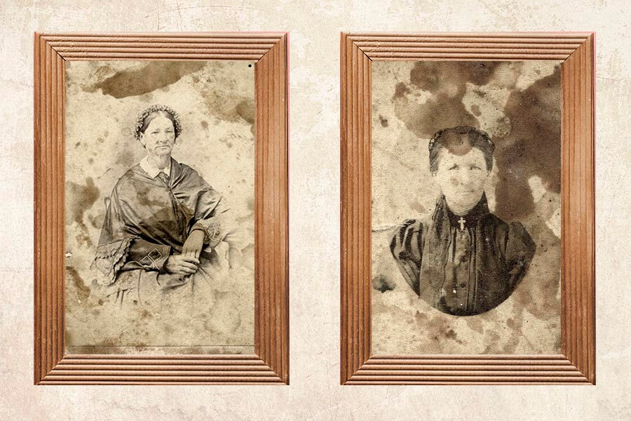 старинные фотопортреты