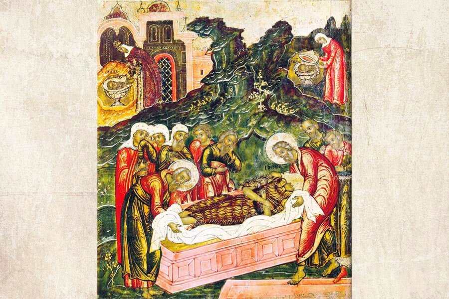 погребение святого пророка